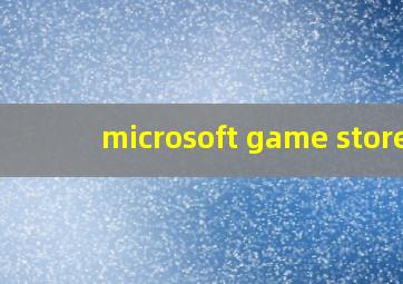 microsoft game store